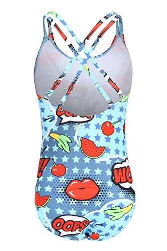 Image of HowJoJo Girls One Piece Swimsuit Swimwear Beach Bathing Suit Size 6 /6t /6x