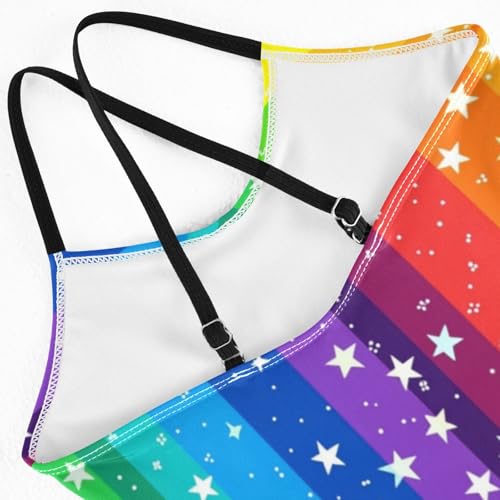 Rainbow Star Girls Swimsuit One Piece Bathing Suit for Baby Girls' Swimwear 3-10T4