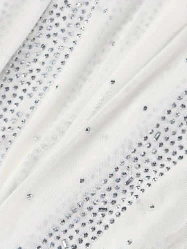 Image of PORRCEY Sexy Elegant Rhinestone Party Club Night Formal Dress for Women
