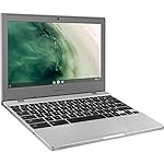 SAMSUNG-Chromebook-4-116-Laptop-Computer-for-Business-Student-Intel-Celeron-N4000-up-to-26GHz-4GB-LPDDR4-RAM-16GB-eMMC-80211ac-WiFi-Bluetooth-Type-C-Platinum-Titan-Chrome-OS