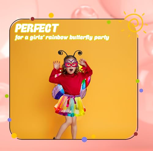Set de 2 Disfraces Alas de Hada para Niñas miniatura 7