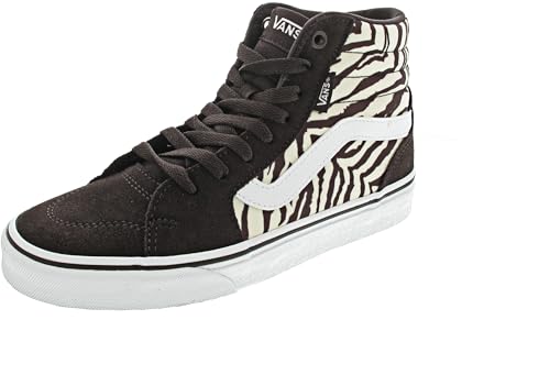 Vans Vans SK8-HI Brown White, Size 7 M US Women / 5.5 M US Men