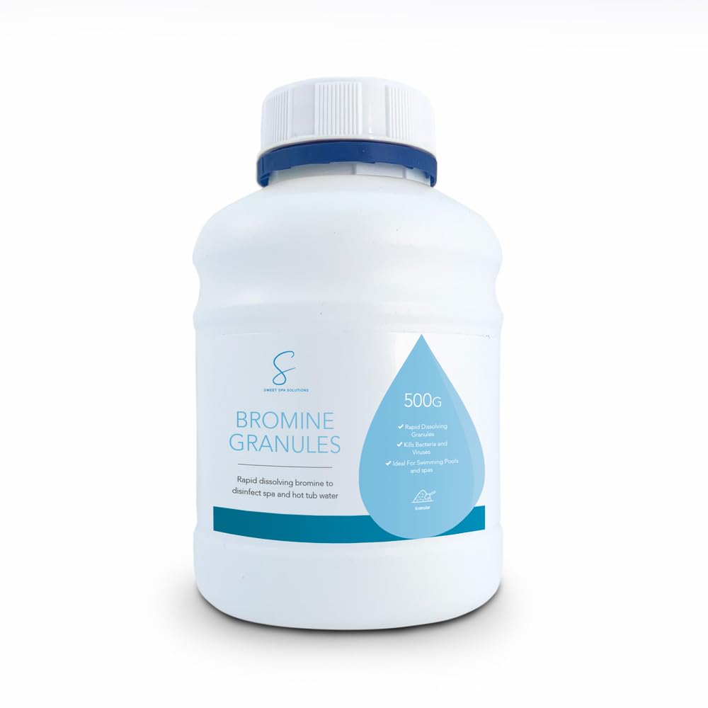Sweet Spa Solutions Bromine Granules 500g - Primary Disinfectant Suitable for Hot Tub, Spa and Swimming Pool Water Treatment