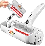Hot Stocks Market Pet Hair Removal Tool - Reusable Lint Roller for Pet Hair Remover for Clothing, Furniture, Carpet, Multil Surface Fur Removal Tool
