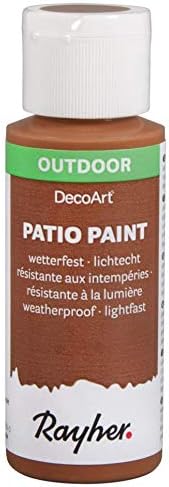 Rayher Patio Paint, Bottle 59 ml, White, (Pack of 1)