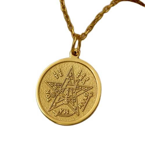 Colgante de tetragramatón de plata para lucir en meditación y el día a día