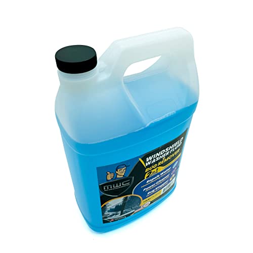Mwc Windshield Washer Fluid, Ready To Use, Removes Dirt, Safe For The Environment, Removes Grime, Streak Free Glass Cleaner ,+ 32°F, 1 Gallon (3.78 Liters) #TOP6