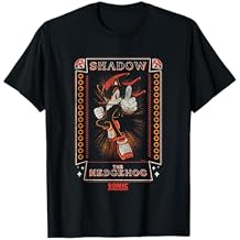 Sonic The Hedgehog Shadow The Hedgehog Distressed T-Shirt