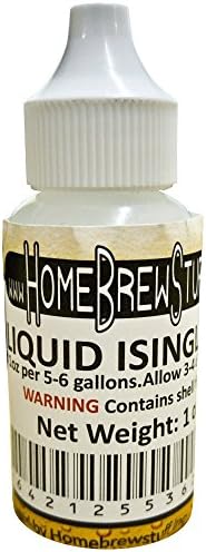 Home Brew Stuff Liquid Isinglass 1oz Bottle for Clarifying Beer, Wine and Mead