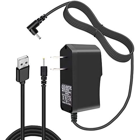 KINMAD Replacement 5V 2A Home Wall AC Power Adapter Charger with 3 Feet USB DC Charging Cable for RCA 10 Viking PRO RCT6303W87 / RCT6303W87DK 10" Tablet Cover