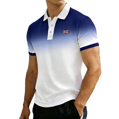 Tee shirt compression polo homme manches courtes en lin, tee-shirt rayures décontracté respirant