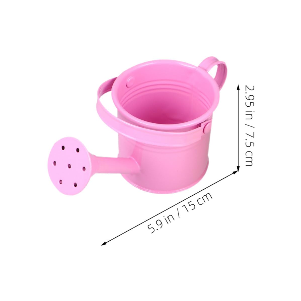 Regadera Pequeña de Metal para Niños, Pack 4, Hierro