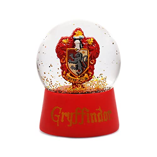 Half Moon Bay Harry Potter Gryffindor Snow Globe | Gryffindor Snow Globes For All Ages | Harry Potter Merchandise & Decor