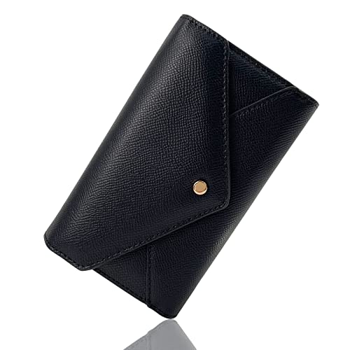 Small Wallet Women Leather Card Holder Wallet for Women Coin Purse with 8 Card Slots