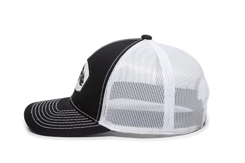 Image of Outdoor Cap Bonefish Graphic Trucker Hat - Mesh Back, Hook /Loop Closure, One Size