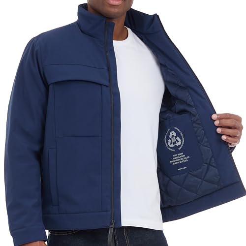 Michael Kors Men's Soft Shell Jacket, Wind and Water Resistant Coat4