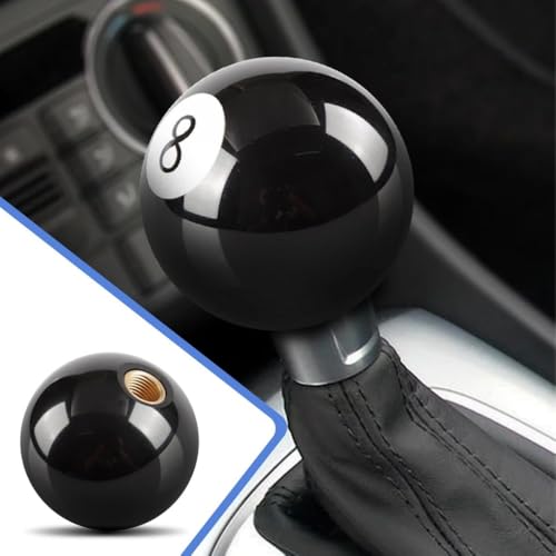 Zakata シフトノブ ビリヤード8番ボール型