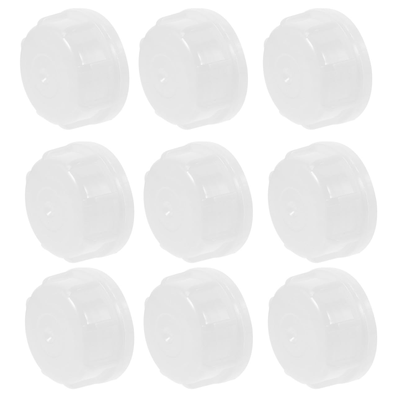 Tapas de plástico con sello antirrobo para bidón de detergente y líquidos químicos