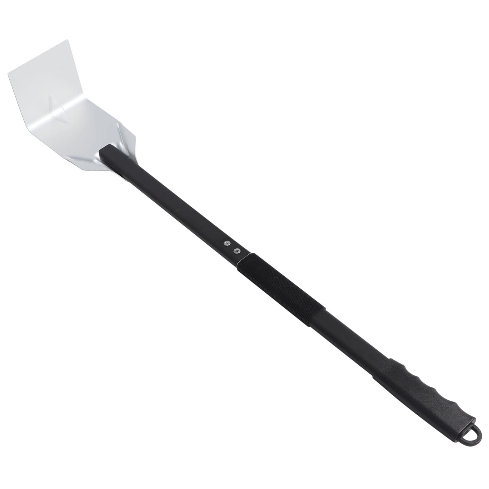 Happyyami Long Handle Fireplace Cleaning Scraper Ash Tool with Handle Durable and Scratch Resistant Essential Fireplace Cleaning Supply for Efficient Griddle and Grill