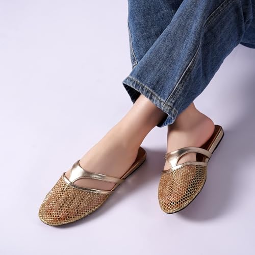 Image of DREAMSTORY Womens Beaded Flip Flops Beach Jeweled Thong Sandals