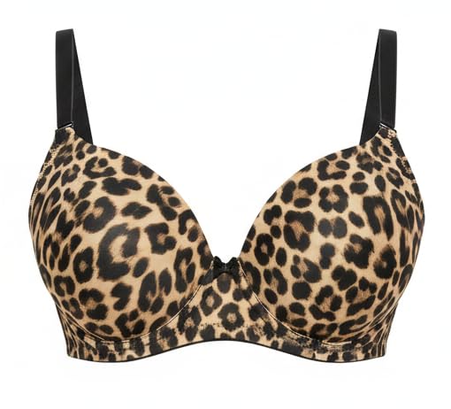 Buy Girliya Lane Women's Leopard Print Padded Non-Wired Full