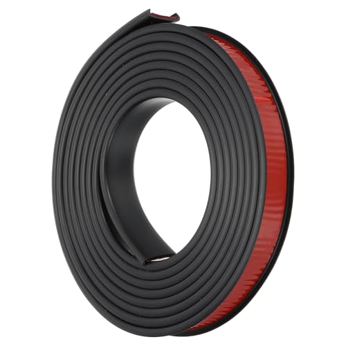 Bande de chant en forme de U en TPE PATIKIL noir pour bordure de placage flexible