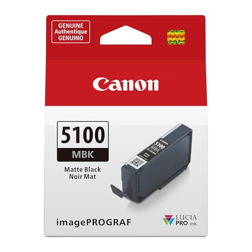 Canon PFI-5100 tinta Lucia Pro II negro mate cartucho imagePROGRAF PRO-310