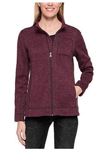 Marc New York Ladies' Lightweight Full Zip Jacket (X-Small, Red)
