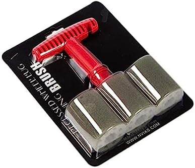 Huakun 1 Set Wheel Fitting Lug Nut Cleaning Brush Detachable Car Detailing Tool Soft Sponge Cleaner Used to Clean Dead Corners Around Various Nuts