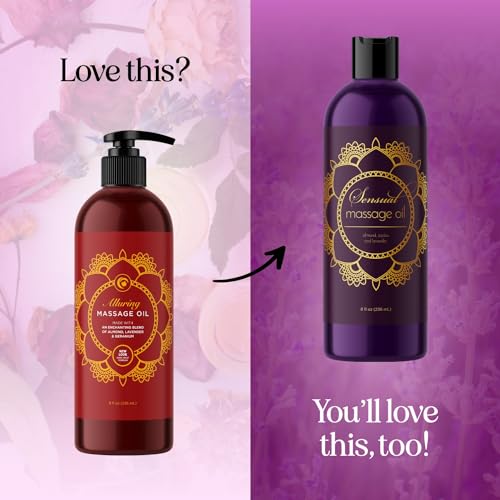 Relaxing-Massage-Oil-for-Massage-Therapy-Aromatherapy-Full-Body-Massage-Oil-with-Enchanting-Lavender-Ylang-Ylang-Orange-and-Geranium-Essential-Oils-Naturally-Scented-Vegan-Non-GMO-Gluten-Free Relaxing Massage Oil for Massage Therapy - Aromatherapy Full Body Massage Oil with Enchanting Lavender Ylang Ylang Orange and Geranium Essential Oils - Naturally Scented Vegan Non GMO & Gluten Free - Image 5