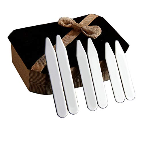 Buy 6Pcs Silver Stainless Steel Collar 