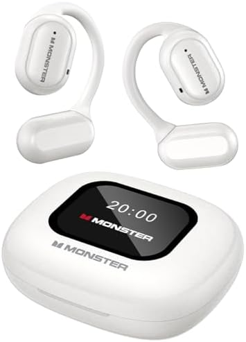 Monster Open Touch Pro 100, Open Ear Headphones Touch Screen Earb...