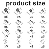 Zoom IMG-1 100 pezzi set di chiusure Zoom IMG-1 100 pezzi set di chiusure