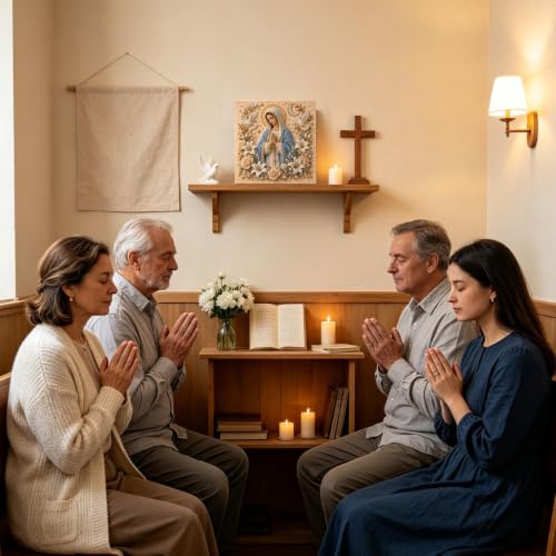 Conjuntos de perlas de cristiano Jesús para conectar con tu fe en casa 2