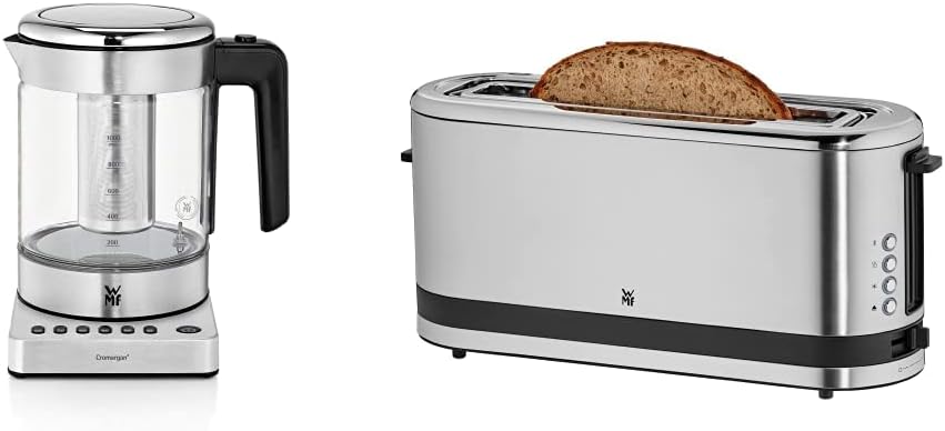 WMF Kuhinjski set: Vario grelnik vode 1L 1900W in Toaster z dolgim režo, za toast in žemlje, 900W