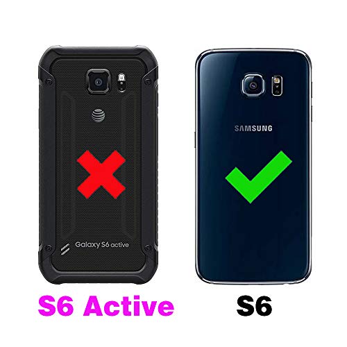 Phone Case For Samsung Galaxy S6 Folio Flip Wallet Case,Pu Leather Credit Card Holder Slots Heavy Duty Full Body Protection Kickstand Protective Phone Cover For Glaxay 6S S 6 Gs6 Cases Black #TOP1