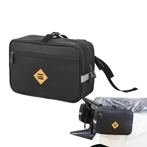Yonuaret バイク用サドルバッグ、バイク用テールバッグ | バイク用サドルバッグオートバイパニア防水サドルバッグ | パワースポーツ用の大容量サイドバッグシートバッグ、ラフティング、ボート、カヤック、旅行用の4.5L荷物バッグ