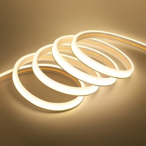 Tira LED Neón KISUFU 12V COB 7M IP65 Resistente Agua miniatura 1