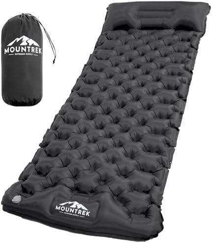 Inflatable Roll Mat Ultralight Backpacking Sleeping Mat - Compact Air ...