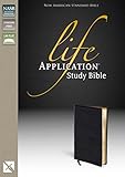 NASB, Life Application Study Bible, Second Edition, Top-Grain Leather, Black