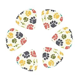 Ensemble de 12 médiators de guitare de patte de chien colorés mignons pour guitare acoustique, guitare électrique… - Les Beatles, Paul McCartney, John Lennon, RIngo Starr, George Harrison Ensemble de 12 médiators de guitare de patte de chien colorés mignons pour guitare acoustique, guitare électrique… – Image 2