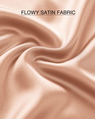 Image of BTFBM 2026 Summer Womens Skirts Silk Elegant High Waist Flowy Long Satin A-Line Midi Skirt Cocktail Wedding Party