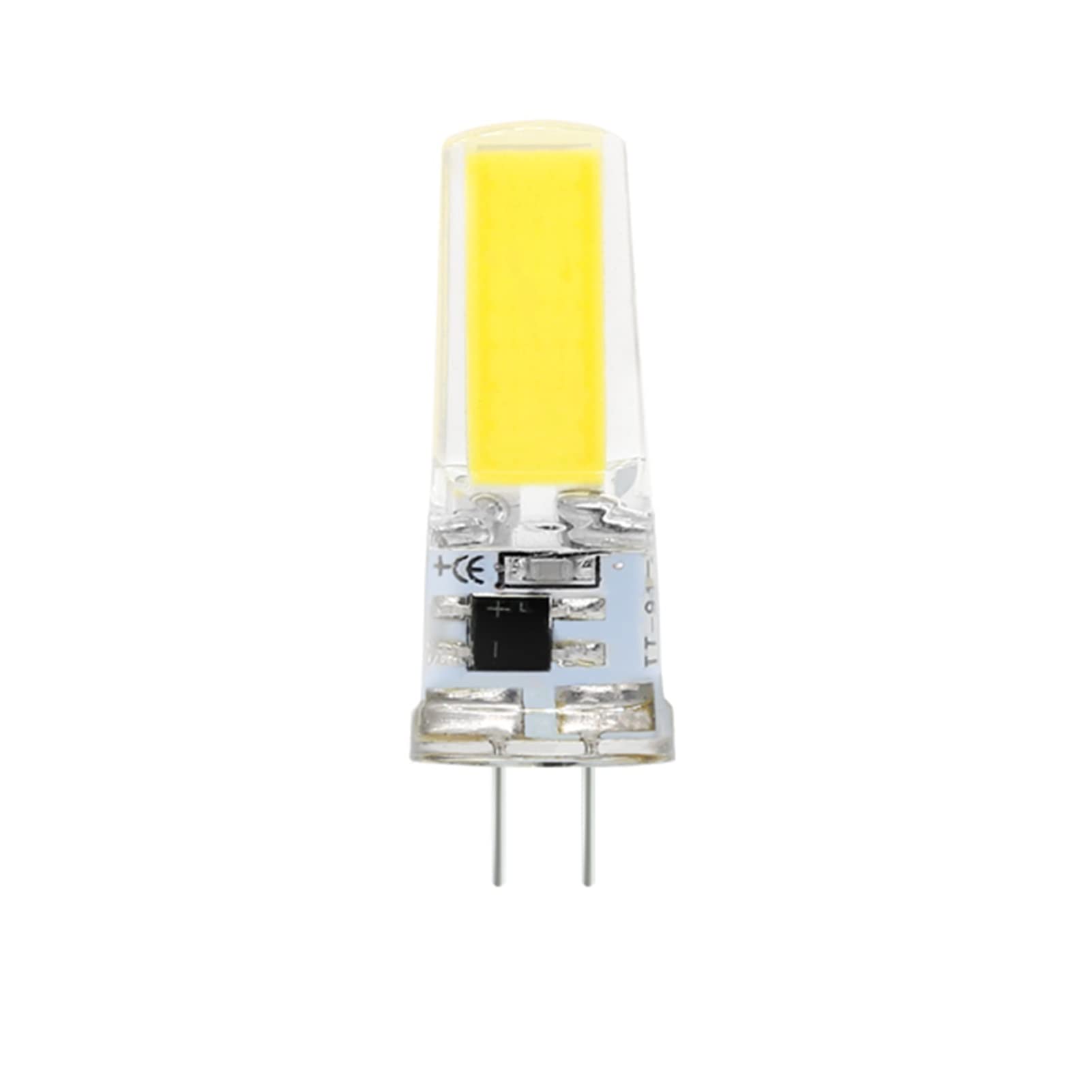 NXCVBNKZJ KJXP Lighting, Pack of 6, LED COB Lamp Bulb AC220V G4/G9 3W/6W Crystal Spotlight Chandelier Pendant Lights(Cold White,G4 220V 6W)