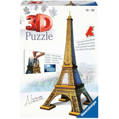 Puzzle 3D Tour Eiffel Ravensburger Cover