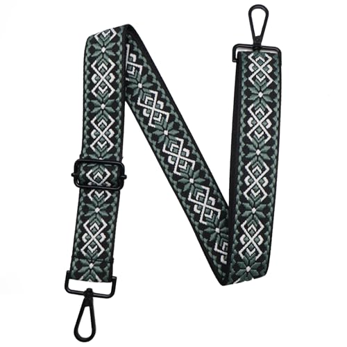 Image of Crossbody Straps for Purses Silver Hardware Purse Strap Wide Shoulder Strap Adjustable Replacement