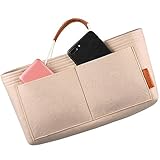 Mehrere Taschen: 8 Innentaschen und 3 Außentaschen helfen Ihnen, Ihre Handtasche ordentlich und gut organisiert zu halten und Sie finden alles schnell, was Sie dort hinein packen.