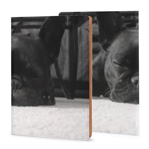 Carnet de notes A5 bouledogue français idéal pour le bureau et les déplacements