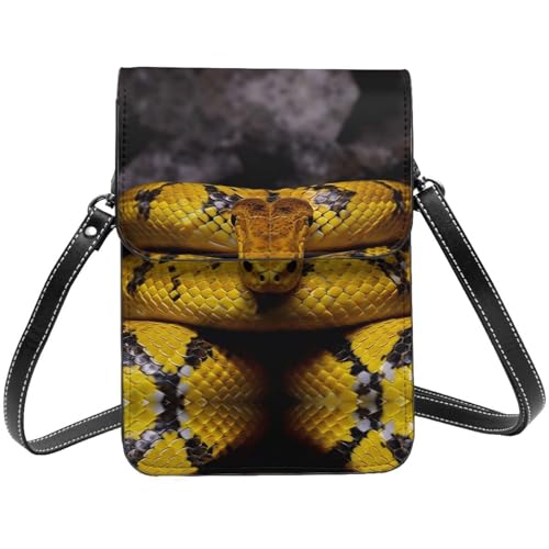 Sac à bandoulière pour téléphone portable protégez votre smartphone avec ce sac à main serpent
