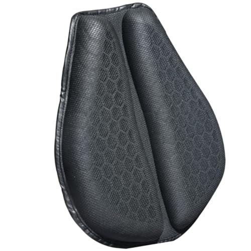 ABOOFAN Cuscino per Sella da Moto in Rete Traspirante 3D Isolamento Termico Estivo Coprisedile Riutilizzabile per Moto Accessorio Confortevole e Resistente per Guida All’Aperto