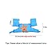Kid Toddler Swim Vest Life Jacket Vest Kid Floaties Vest TEWENE Boating Vest with Adjustable Chest Strap and Storage Bag Suitable for 22-66 lbs/Beach/Pool/Ocean (Blue Starfish)